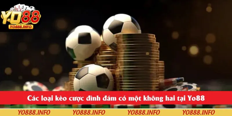 Các loại kèo cược đình đám có một không hai tại Yo88